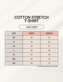 Lost In Orbit - Unisex Stretch T-shirt Cotton Stretch T-shirt Mango Kulfi