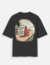 Chasing Goals - Unisex Oversized Standard T-Shirt Unisex Oversized Standard T-Shirt Mango Kulfi Black XS