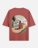 Chasing Goals - Unisex Oversized Classic T-Shirt Unisex Oversized Classic T-Shirt Mango Kulfi Coral XS