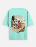 Chasing Goals - Unisex Oversized Classic T-Shirt Unisex Oversized Classic T-Shirt Mango Kulfi Mint XS