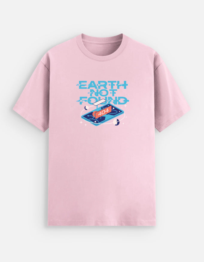Earth Not Found - Unisex Stretch T-shirt Cotton Stretch T-shirt Mango Kulfi Light Pink S