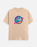 Lost In Orbit - Unisex Classic Crew T-Shirt Unisex Classic Crew T-Shirt Mango Kulfi Peach S