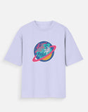 Lost In Orbit - Unisex Oversized Standard T-Shirt Unisex Oversized Standard T-Shirt Mango Kulfi Lavender XS
