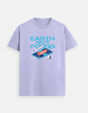 Earth Not Found - Unisex Supima T-Shirt Supima Cotton T-Shirts Mango Kulfi Lavender S