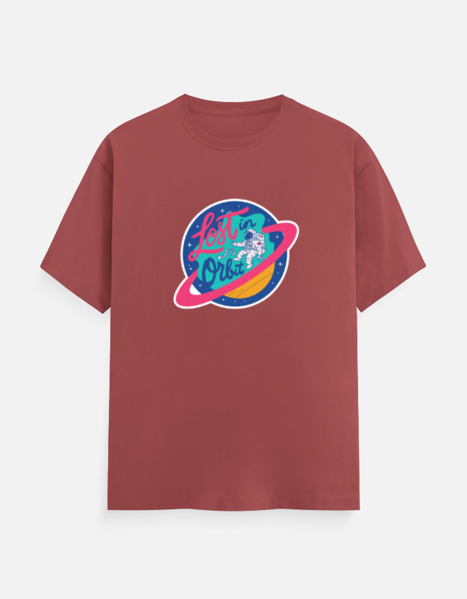 Lost In Orbit - Unisex Classic Crew T-Shirt Unisex Classic Crew T-Shirt Mango Kulfi