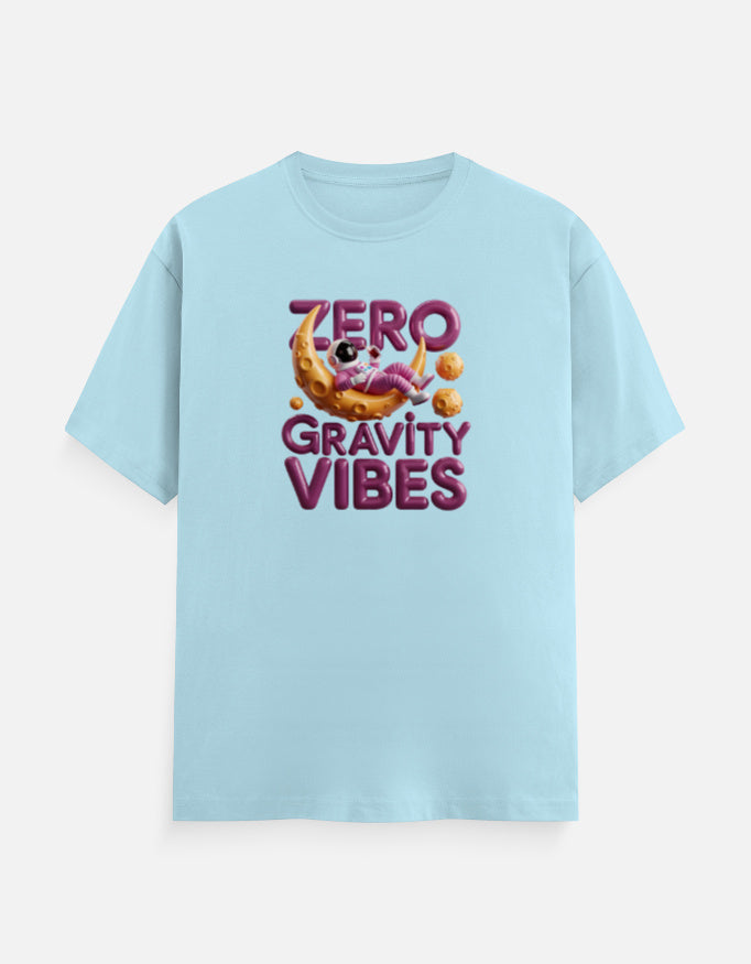 Zero Gravity - Unisex Classic Crew T-Shirt Unisex Classic Crew T-Shirt Mango Kulfi Baby Blue XS