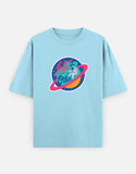 Lost In Orbit - Unisex Oversized Classic T-Shirt Unisex Oversized Classic T-Shirt Mango Kulfi