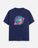 Lost In Orbit - Unisex Classic Crew T-Shirt Unisex Classic Crew T-Shirt Mango Kulfi Royal Blue S