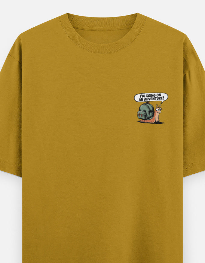 Chasing Goals - Unisex Oversized Classic T-Shirt Unisex Oversized Classic T-Shirt Mango Kulfi
