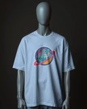Lost In Orbit - Unisex Oversized Classic T-Shirt Unisex Oversized Classic T-Shirt Mango Kulfi