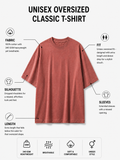 Chasing Goals - Unisex Oversized Classic T-Shirt Unisex Oversized Classic T-Shirt Mango Kulfi