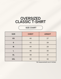 Chasing Goals - Unisex Oversized Classic T-Shirt Unisex Oversized Classic T-Shirt Mango Kulfi