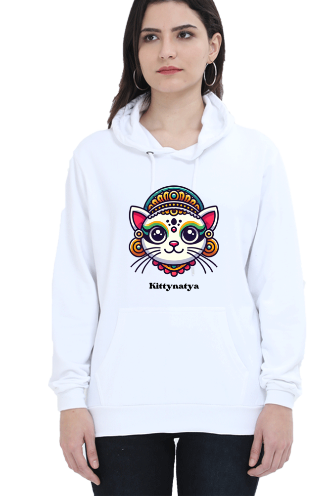 Kittynatya - Women's Hooded Sweatshirt Hooded Sweatshirt Female Mango Kulfi