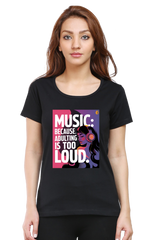 Adulting: Women's Round Neck T-Shirt Women's Round Neck Classic T-Shirts Mango Kulfi Black XS