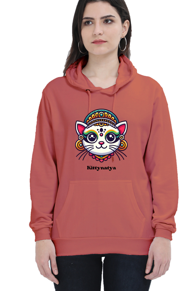 Kittynatya - Women's Hooded Sweatshirt Hooded Sweatshirt Female Mango Kulfi