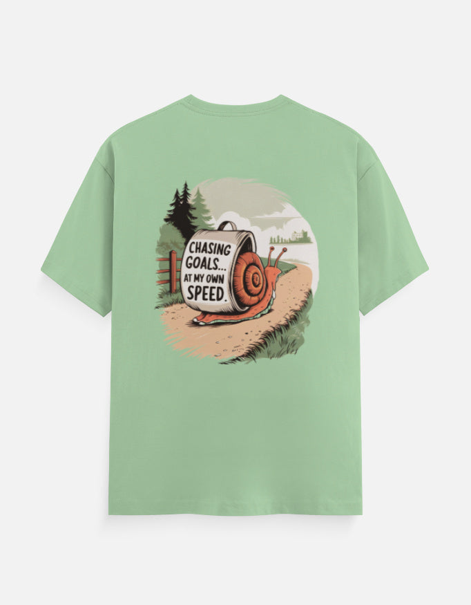 Chasing Goals - Unisex Classic Crew T-Shirt Unisex Classic Crew T-Shirt Mango Kulfi Jade XS