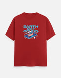 Earth Not Found - Unisex Classic Crew T-Shirt Unisex Classic Crew T-Shirt Mango Kulfi Red S