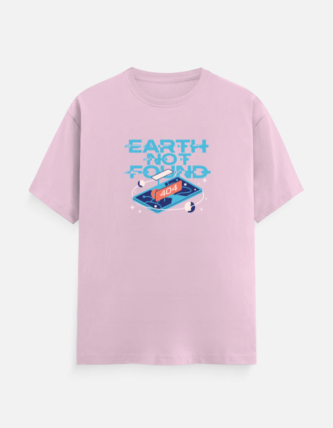 Earth Not Found - Unisex Classic Crew T-Shirt Unisex Classic Crew T-Shirt Mango Kulfi Light Pink S