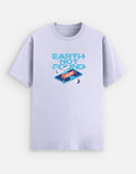 Earth Not Found - Unisex Stretch T-shirt Cotton Stretch T-shirt Mango Kulfi Lavender S