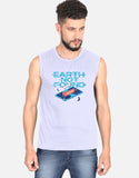 Earth Not Found - Men's Sleeveless T-Shirt Men's Sleeveless T-Shirt Mango Kulfi Lavender S