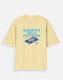 Earth Not Found - Unisex Oversized Standard T-Shirt Unisex Oversized Standard T-Shirt Mango Kulfi Beige S
