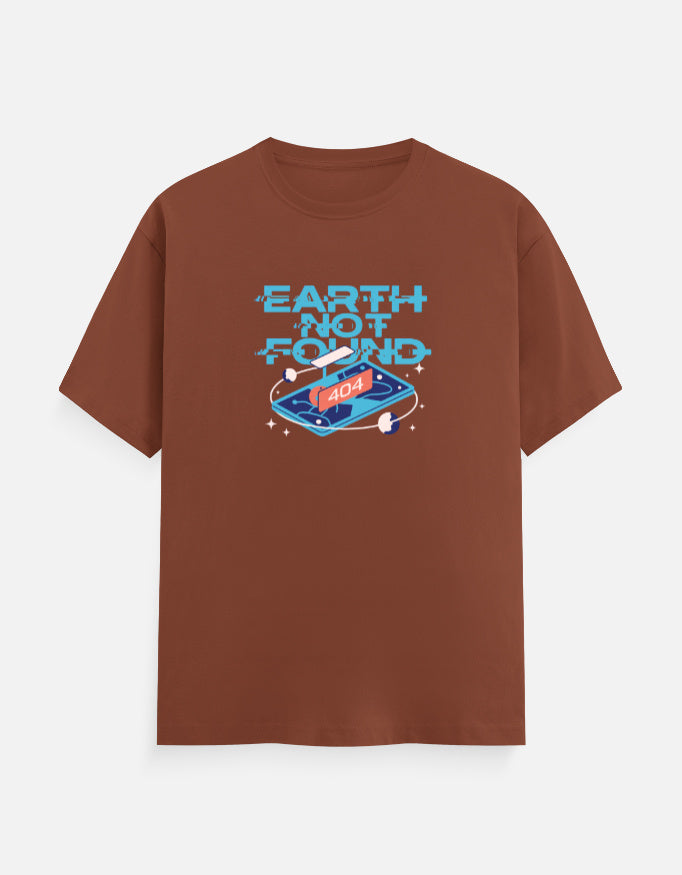 Earth Not Found - Unisex Classic Crew T-Shirt Unisex Classic Crew T-Shirt Mango Kulfi
