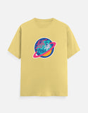 Lost In Orbit - Unisex Classic Crew T-Shirt Unisex Classic Crew T-Shirt Mango Kulfi Yellow S
